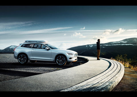 BEAUTIFUL VOLVO CONCEPT XC COUPE ART PRINT PHOTO POSTER