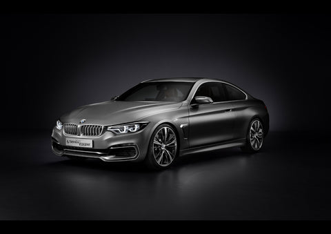 BMW 4 SERIES COUPE CONCEPT STUDIO ART PRINT PHOTO POSTER