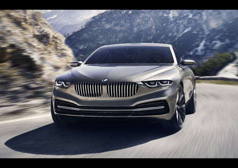 BMW GRAN LUSSO ART PRINT PHOTO POSTER