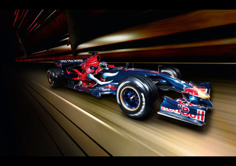 FORMULA 1 RED BULL 2007 ART PRINT PHOTO POSTER