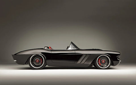 1962 CHEVROLET CORVETTE C1 GICLEE ART PRINT POSTER