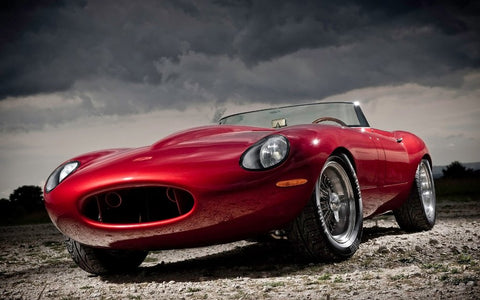 PHOTO OF 2011 EAGLE JAGUAR E TYPE SPEEDSTER GICLEE ART PRINT POSTER