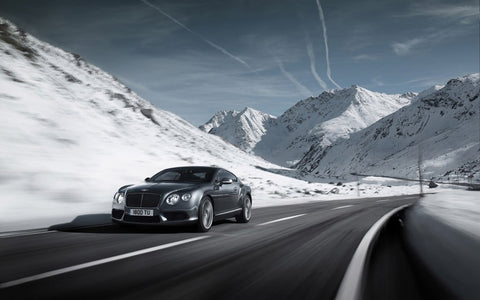 2012 BENTLEY CONTINENTAL V8 GICLEE ART PRINT POSTER