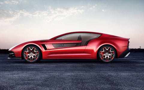 2012 ITALDESIGN GIUGIARO BRIVIDO SIDE ART PRINT POSTER