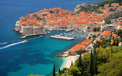 CROATIA DUBROVNIK GICLEE CANVAS ART PRINT POSTER