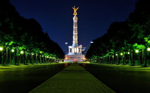 VICTORY COLUMN BERLIN GICLEE CANVAS ART PRINT POSTER