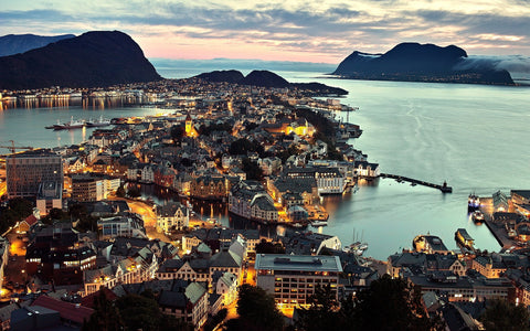 ALESUND NORWAY ART PRINT POSTER