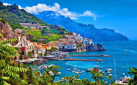 AMALFI ITALY ART PRINT POSTER