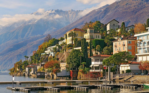 ASCONA SWITZERLAND ART PRINT POSTER