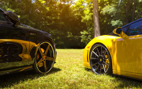 FORGED WHEELS CARS GICLEE CANVAS ART PRINT POSTER