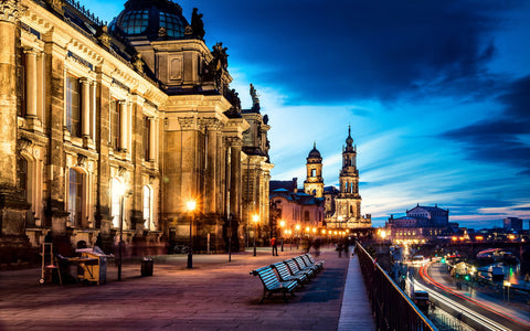 DRESDEN GERMANY GICLEE CANVAS ART PRINT POSTER