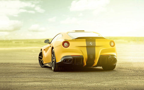 FERRARI F12 BERLINETTA DMC TUNING GICLEE CANVAS ART PRINT POSTER