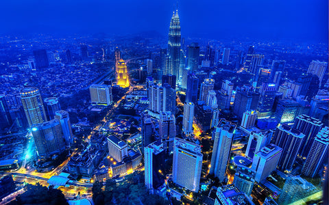 KUALA LUMPUR GICLEE CANVAS ART PRINT POSTER