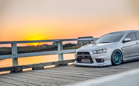 MITSUBISHI LANCER EVO 10 GICLEE CANVAS ART PRINT POSTER