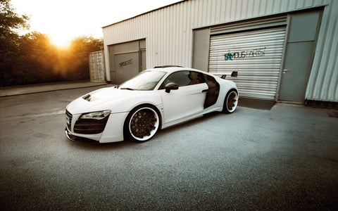 AUDI R8 MODIFIED ART PRINT POSTER